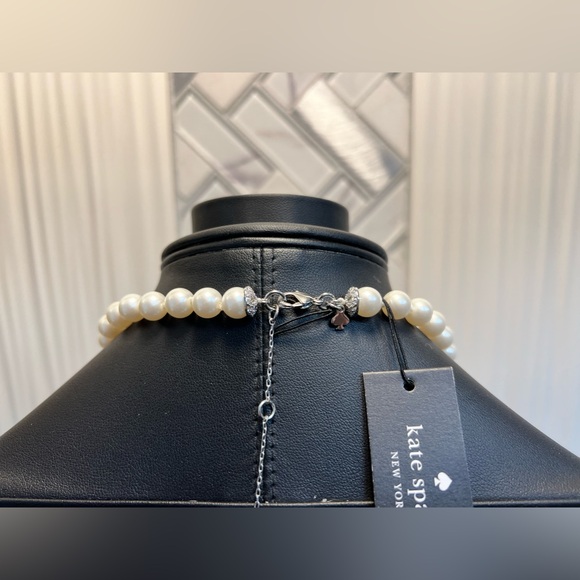 SALE NEW Kate Spade Pearl Necklace and Dust Bag - Picture 8 of 8